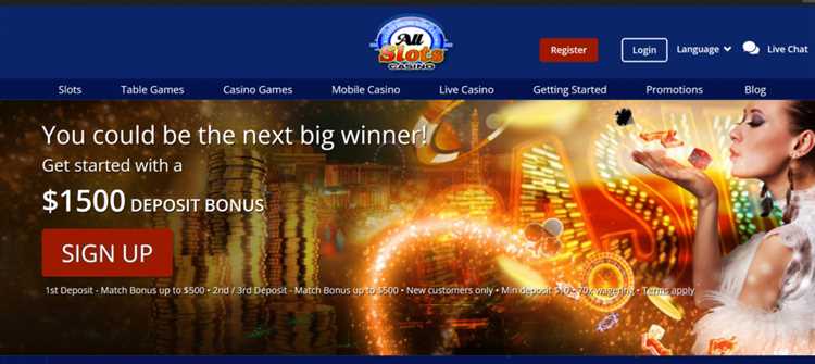 A Step-by-Step Guide to Making Deposits and Withdrawals at All Slots Online Casino
