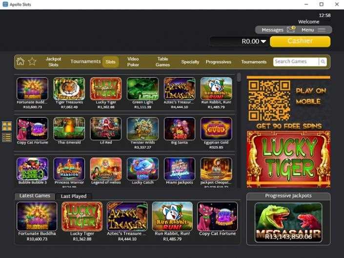 Apollo slots casino