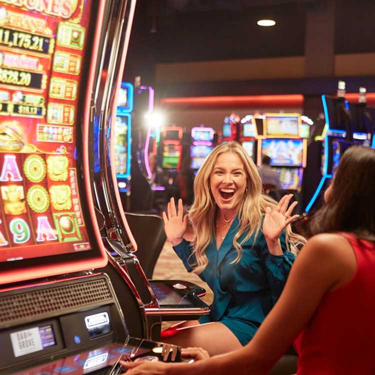 Variety of slot machines to choose from: