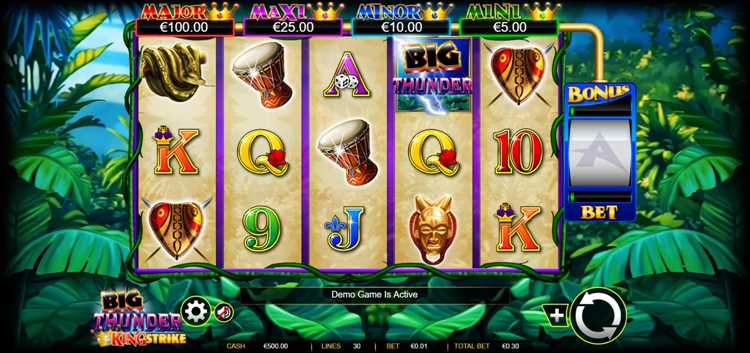 Big thunder slots online casino