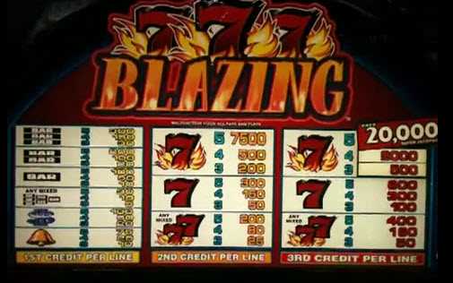 Blazing 7s casino slots online