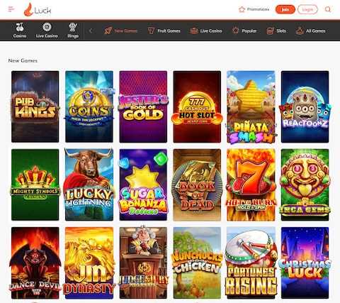 Overview of Online Casino Games Selection