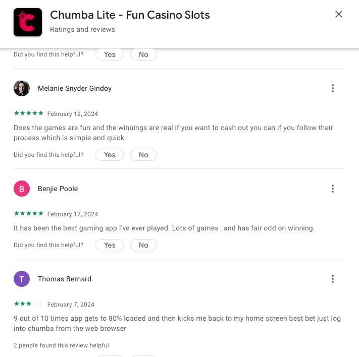 Stay up to Date with the Latest Chumba Lite - Fun Casino Slots Updates
