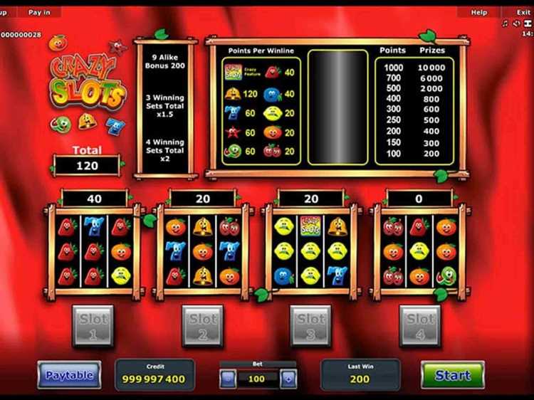 Play the Best Online Casino Games at Crazy Slots