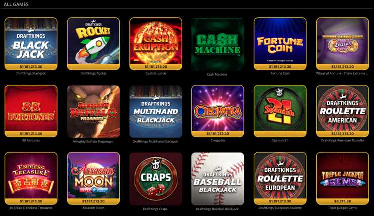 Immerse Yourself in the Mesmerizing World of DraftKings Casino Slots