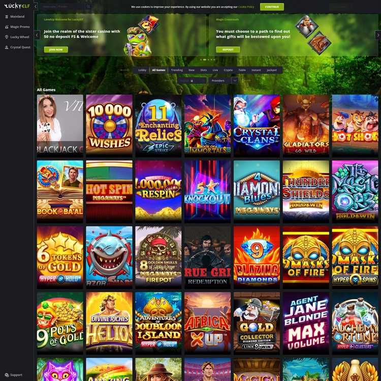 Elf slots online casino review