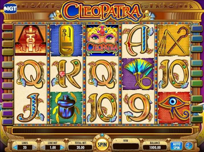 Free online casino slots cleopatra