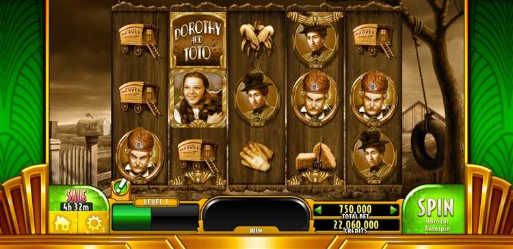 Free online casino slots wizard of oz