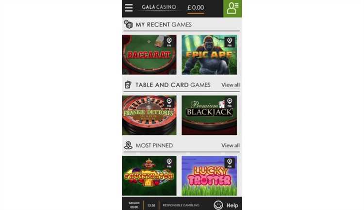 Gala casino online slots