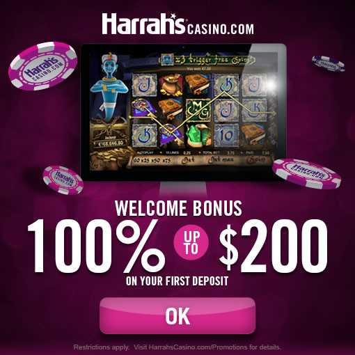 Never miss a moment of fun with Harrahs Casino's online slots