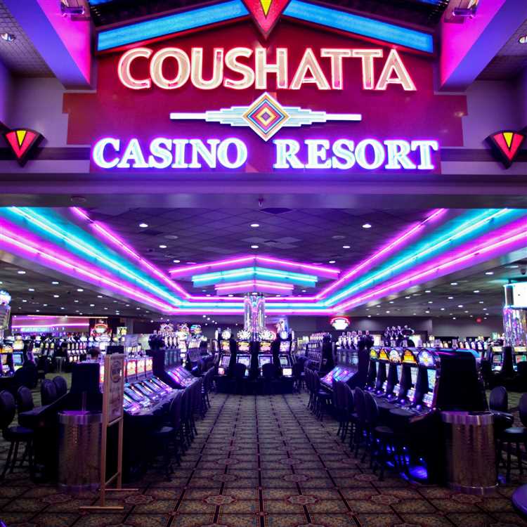 How many slots does coushatta casino have
