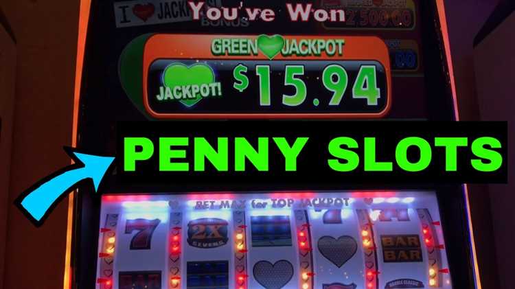 How to play penny slots at the casino