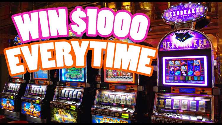 How to win slots machines in casino