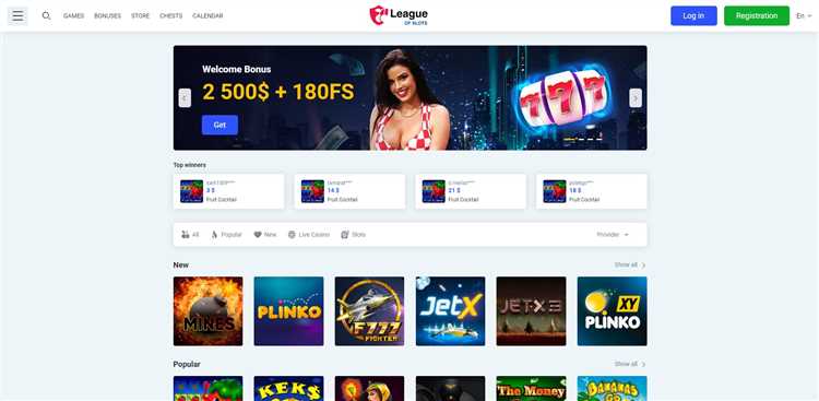 League of slots casino online