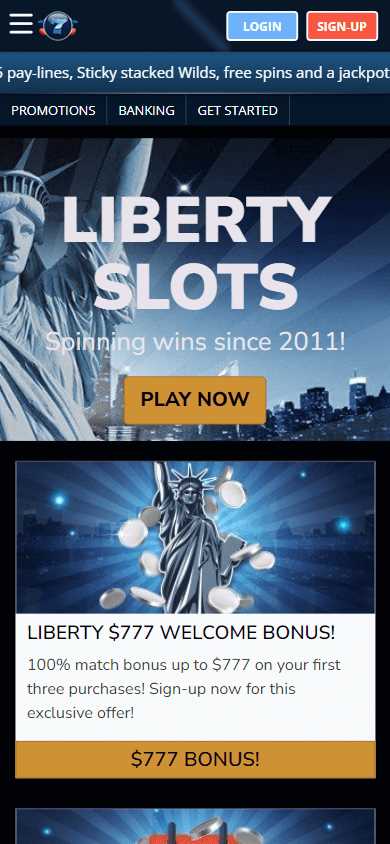 Liberty slots online casino review