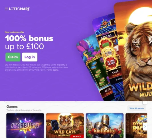 Discover the Benefits of Playing Slot Games Online at Lottomart Casino