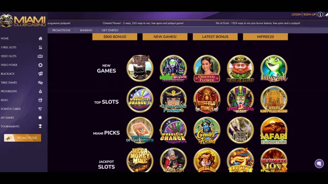 Miami casino online slots