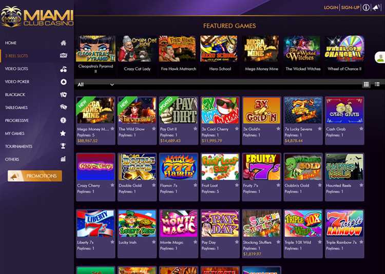 Unleash Your Luck at Miami Slots Casino