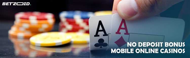 Mobile casino slots no deposit bonus