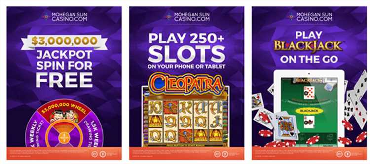 Mohegan sun casino online slots