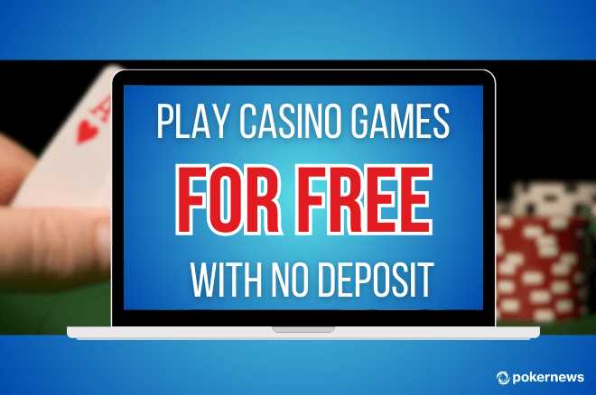 No deposit online casino slots