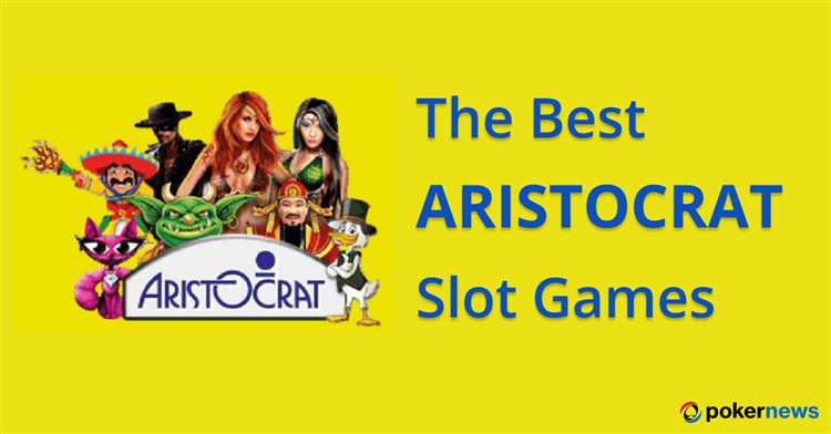 Online casino with aristocrat slots