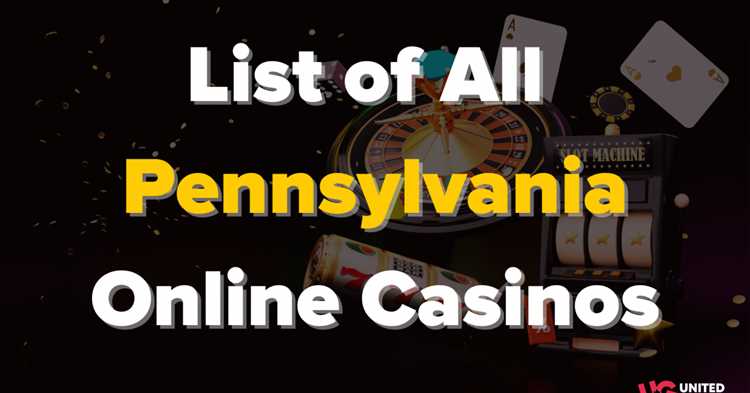 Pennsylvania online casino slots