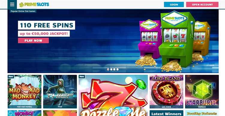 Prime slots online casino review