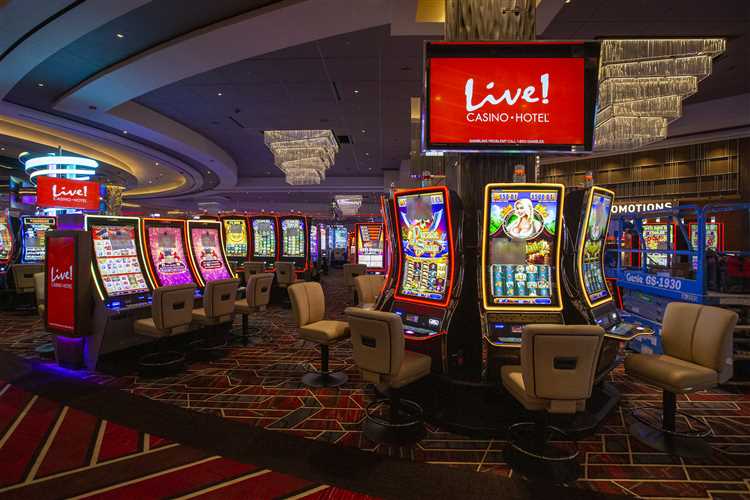 Real live casino slots