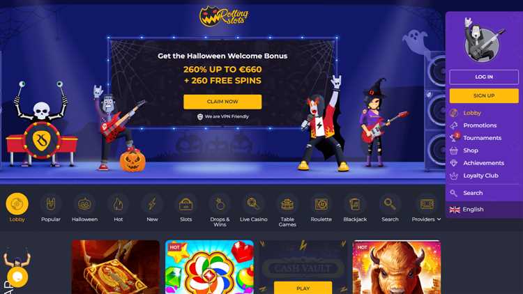 Dive into the Thrilling World of Rolling Slots Casino Online