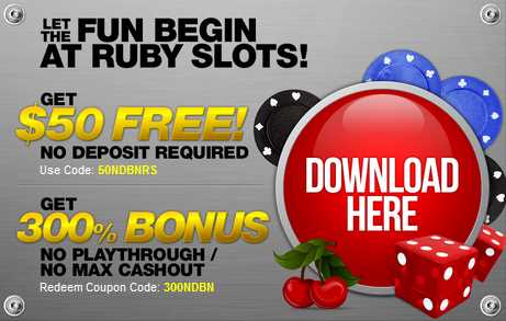 Sign Up at Ruby Slots Casino to Get Your Hands on No Deposit Bonuses!