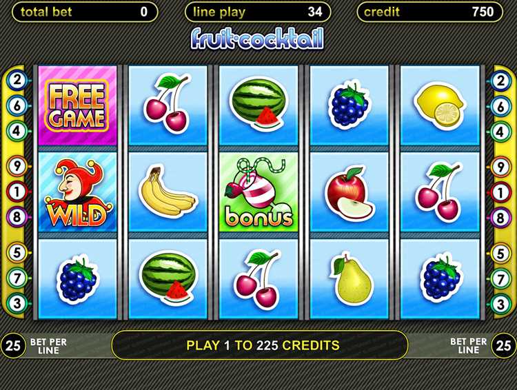 Slots casino games online fruit cocktail