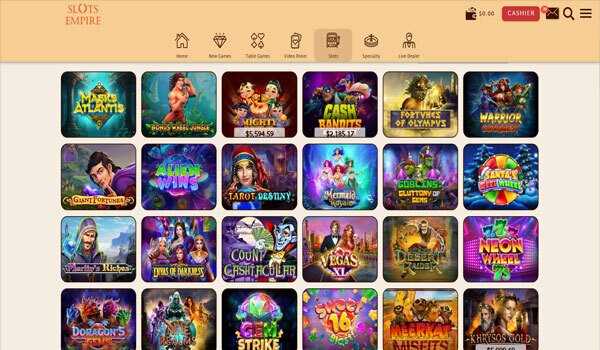 Enter the Kingdom of Wealth and Prizes with Slots Empire Casino