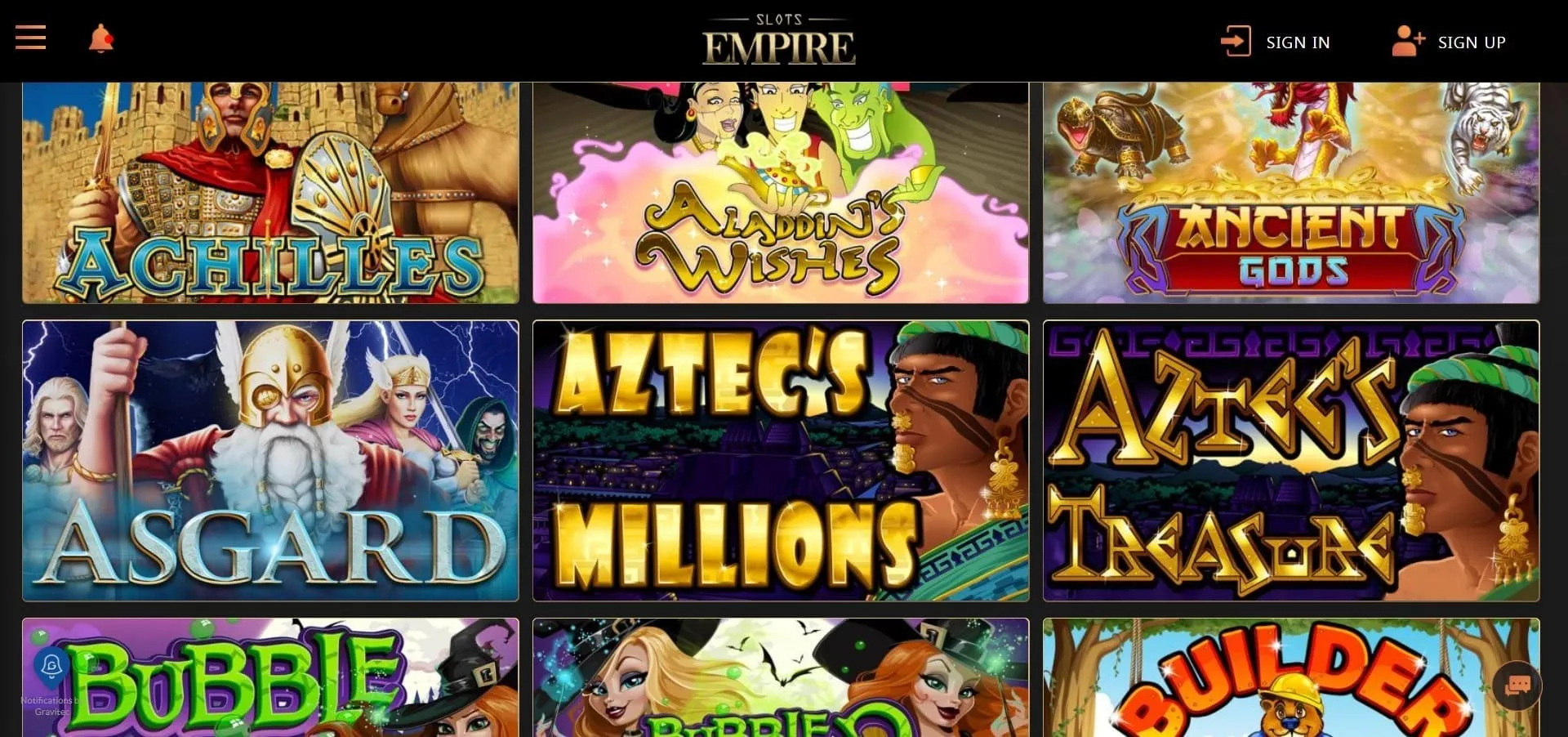Slots empire online casino