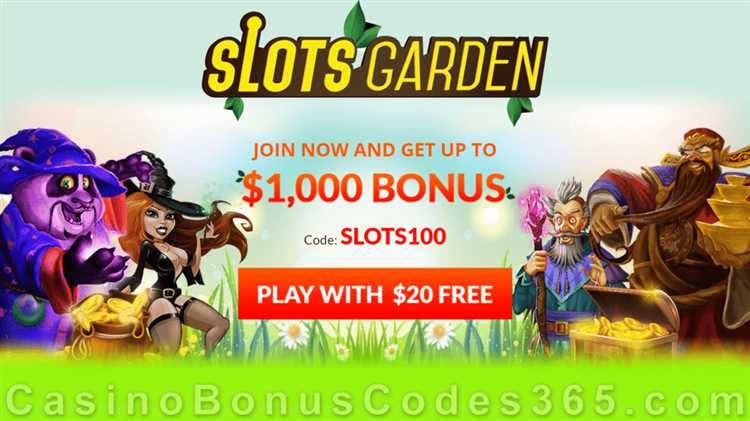 Introduce the Slots Garden Casino Codes