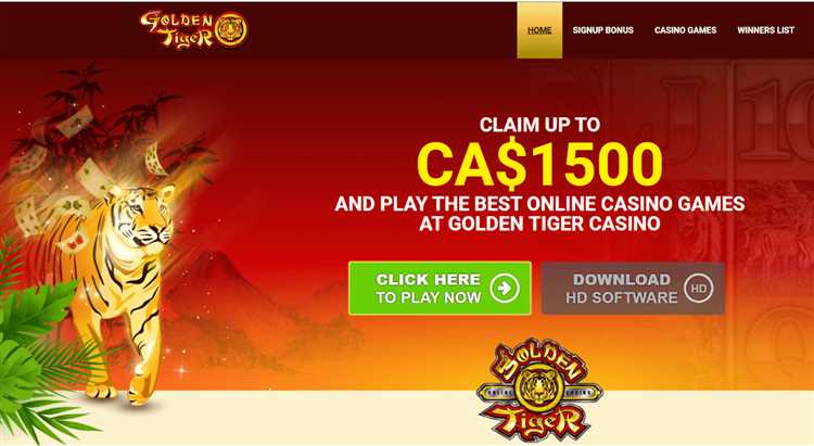 Discover a World of Possibilities: Try your Luck at Golden Tiger Casino