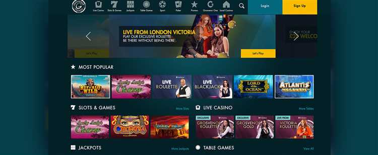 Take a Chance and Win Big Prizes with Grosvenor Casino's Slot Games