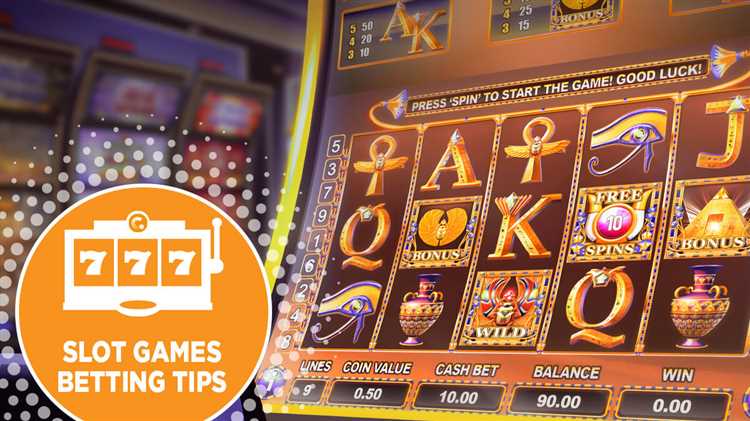 Tips online casino slots