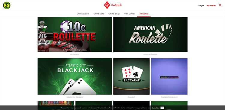 Virgin nj online casino slots