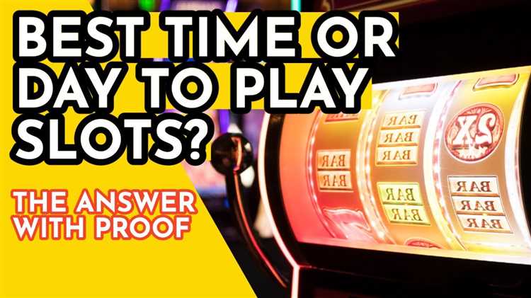 The Time Factor: How Different Days of the Week Influence Slot Machine Payouts
