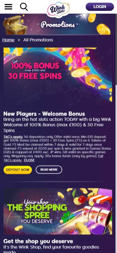 Wink slots casino review