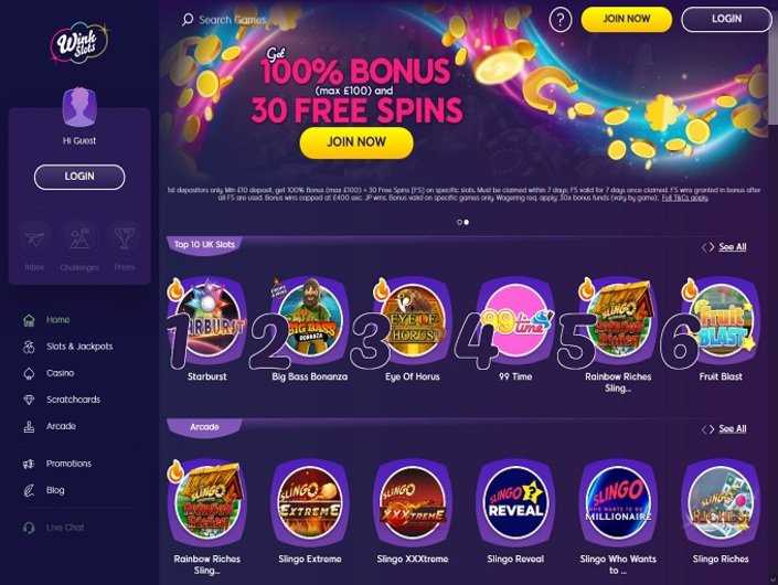 Experience the Thrill of Wink Slots' Latest Games