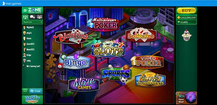 Zone online casino slots